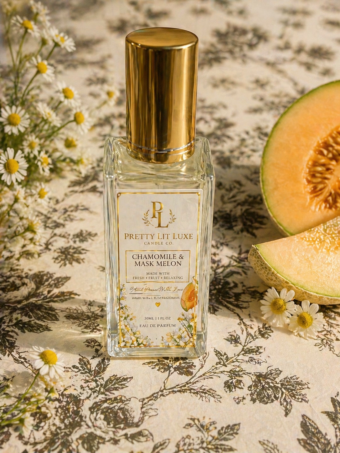 Pretty Lit Luxe Chamomile & Mask Melon Eau De Parfum